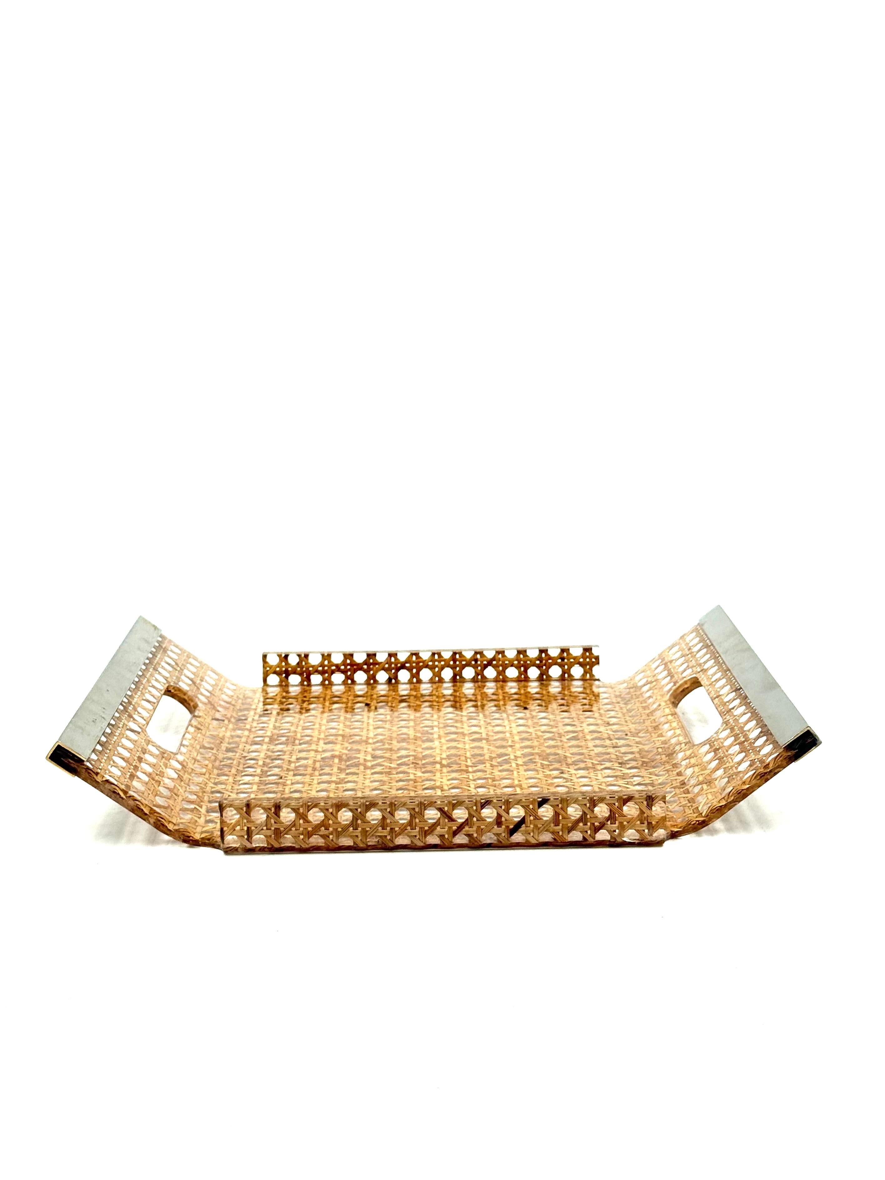Hollywood regency tray / vide poche, Christian Dior France ca. 1980 en vente 1