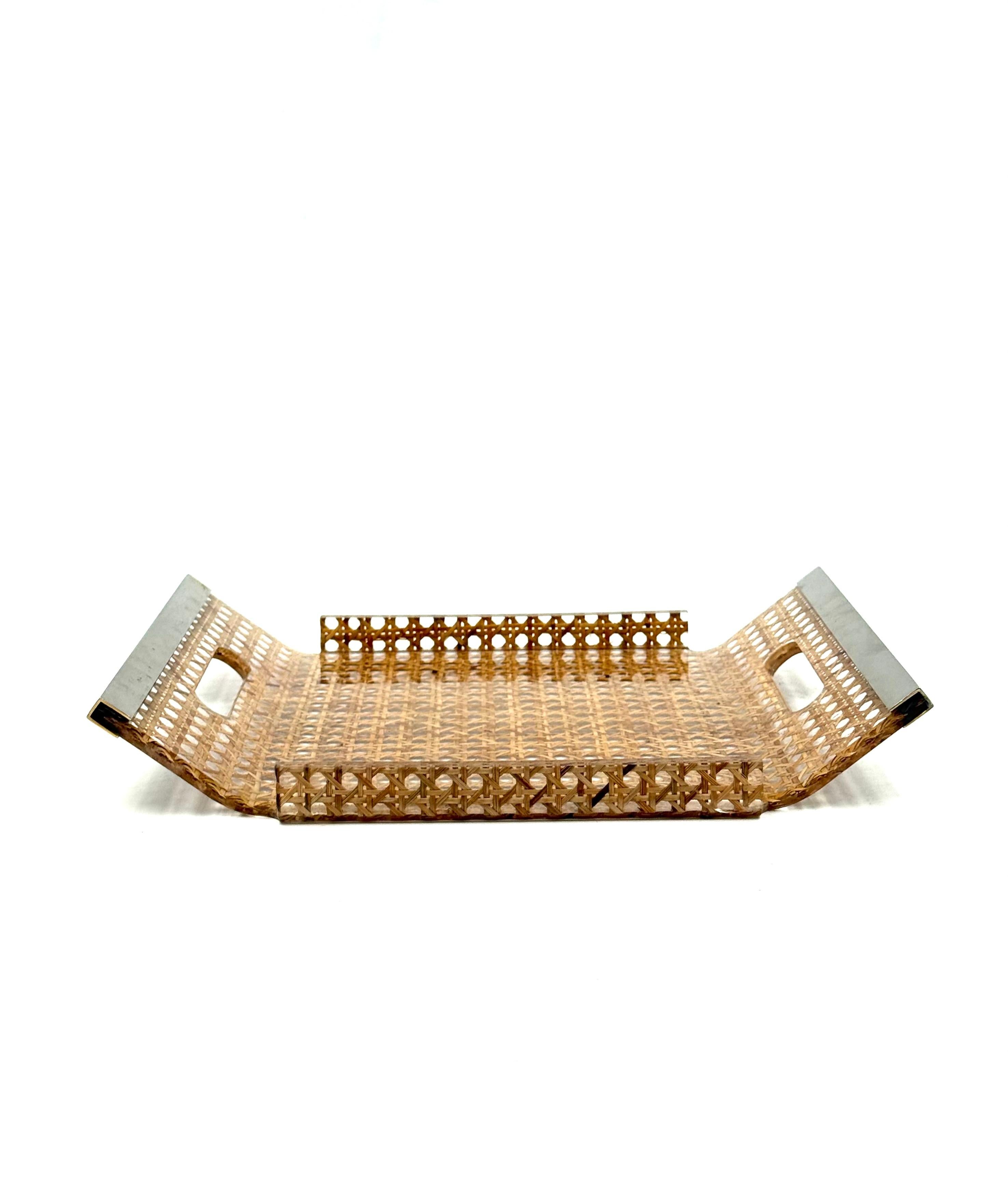 Hollywood regency tray / vide poche, Christian Dior France ca. 1980 en vente 2