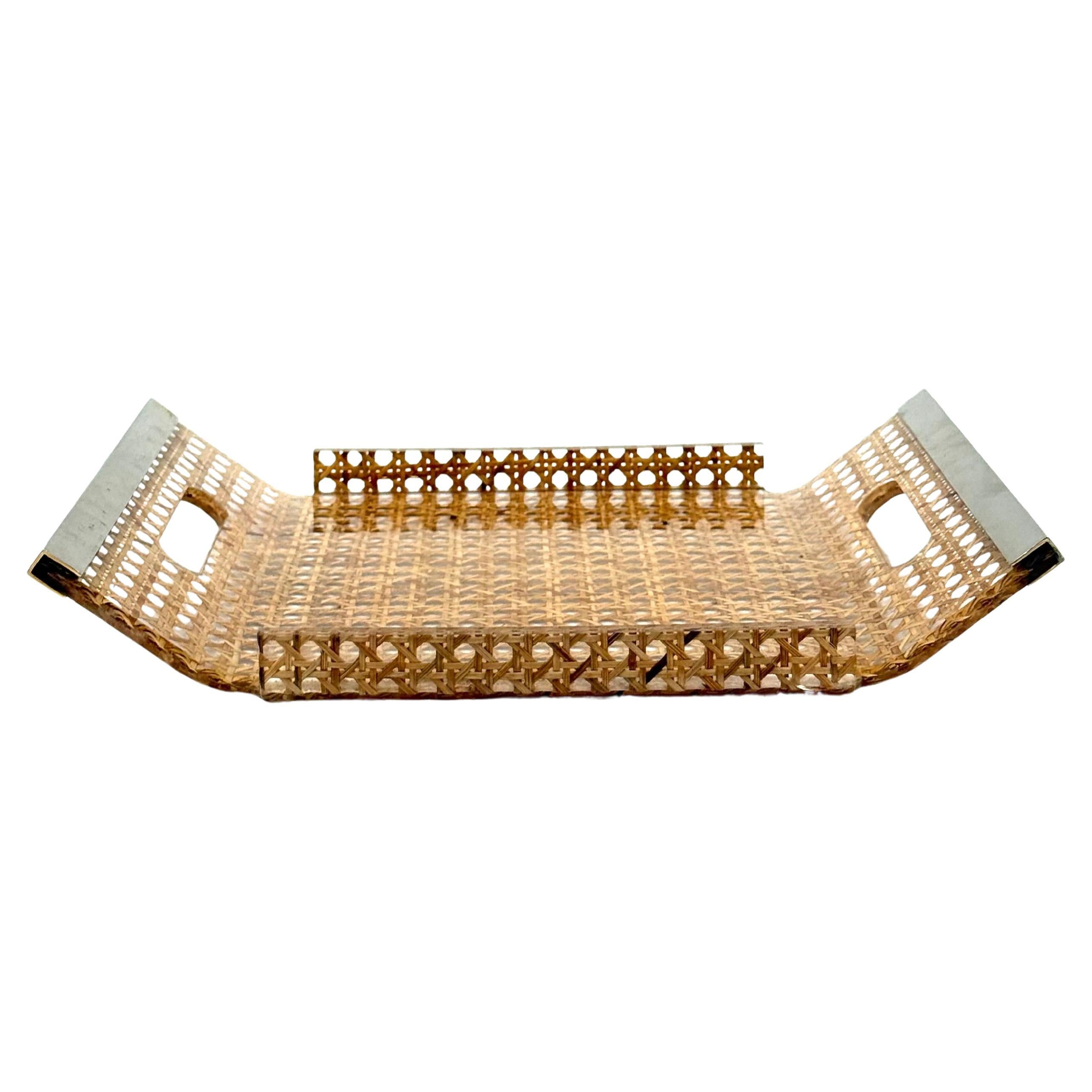 Hollywood regency tray / vide poche, Christian Dior France ca. 1980