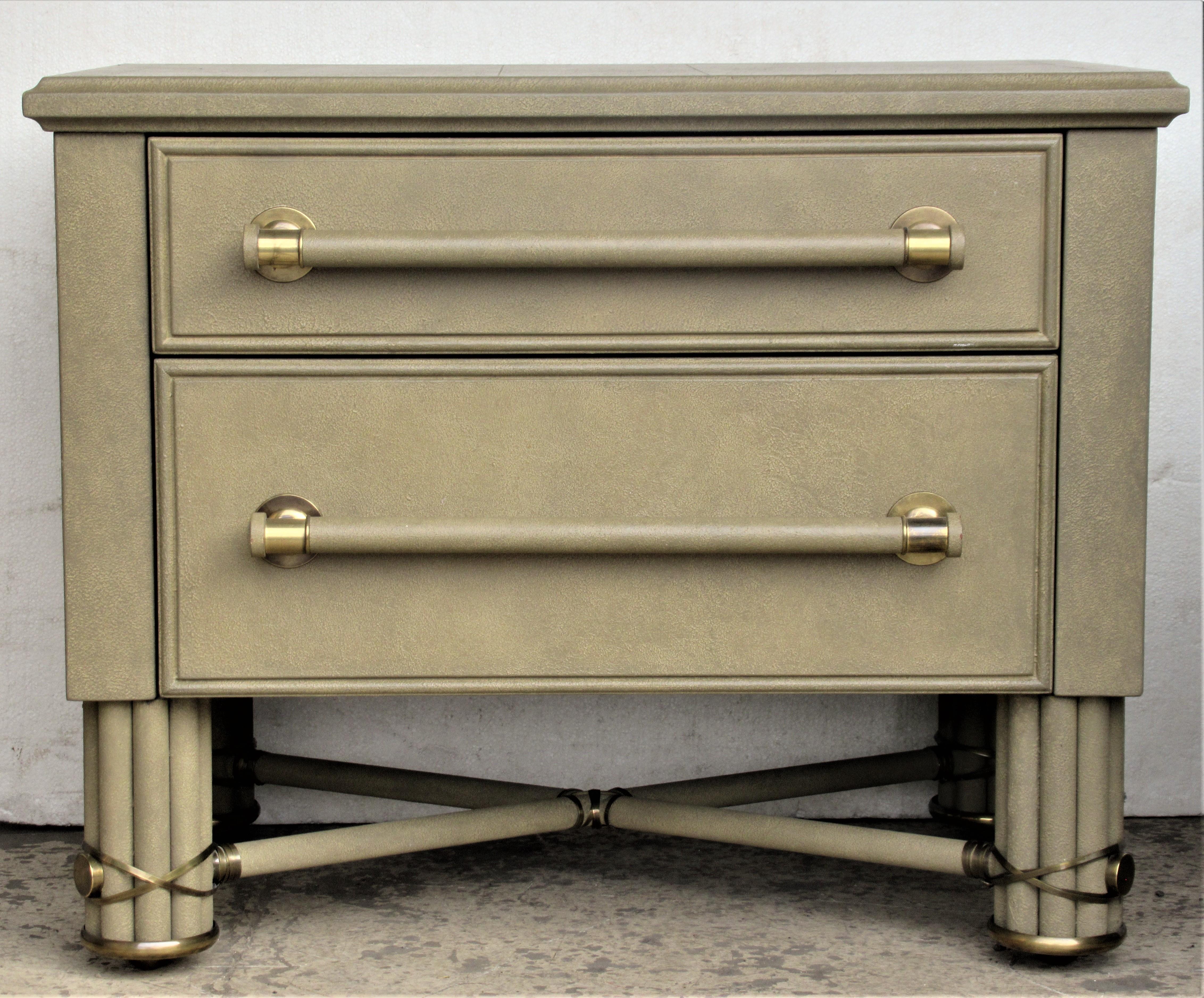 Tommi Parzinger style Chests by Hart Associates For Sale 4