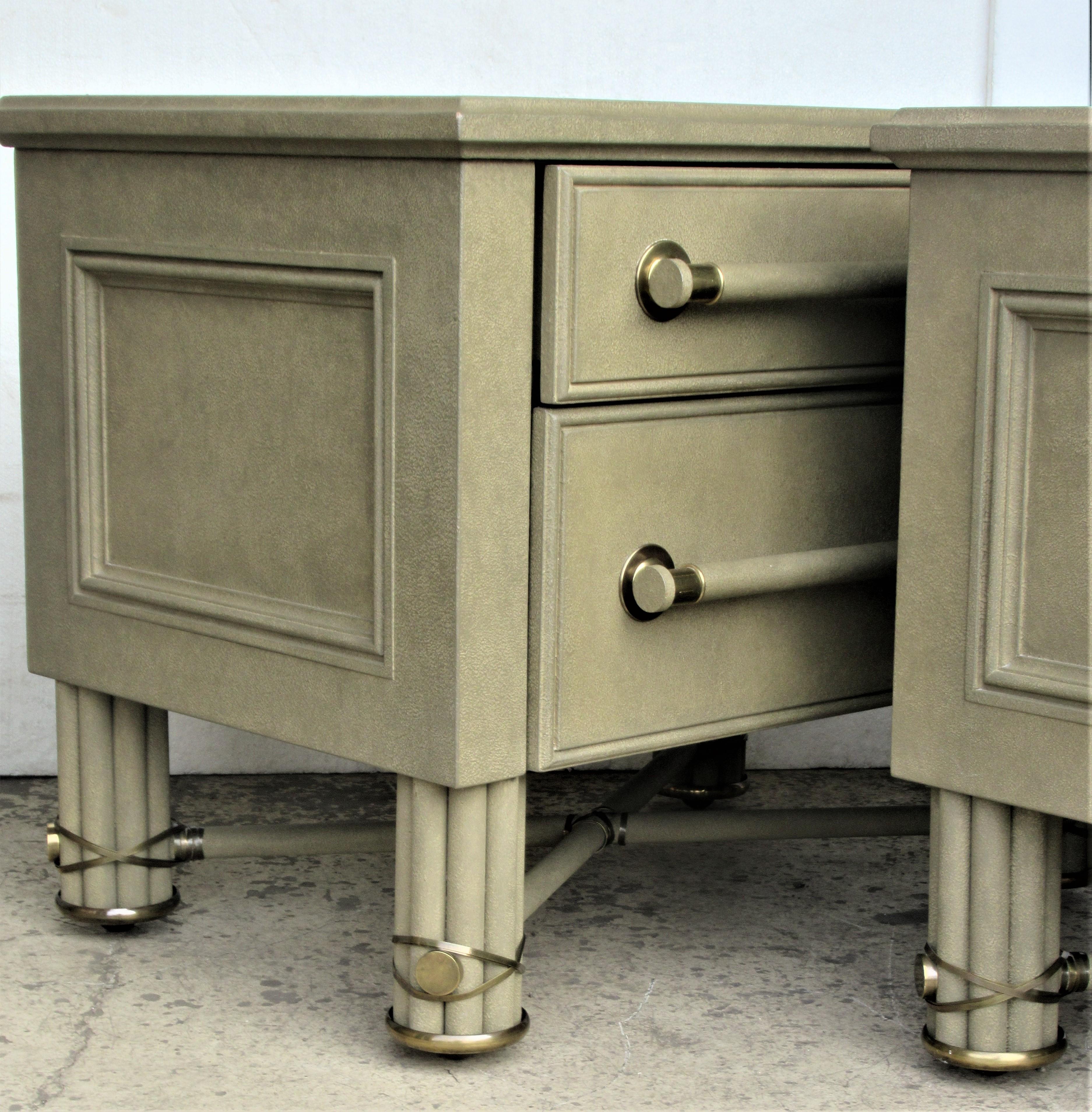 Tommi Parzinger style Chests by Hart Associates For Sale 10