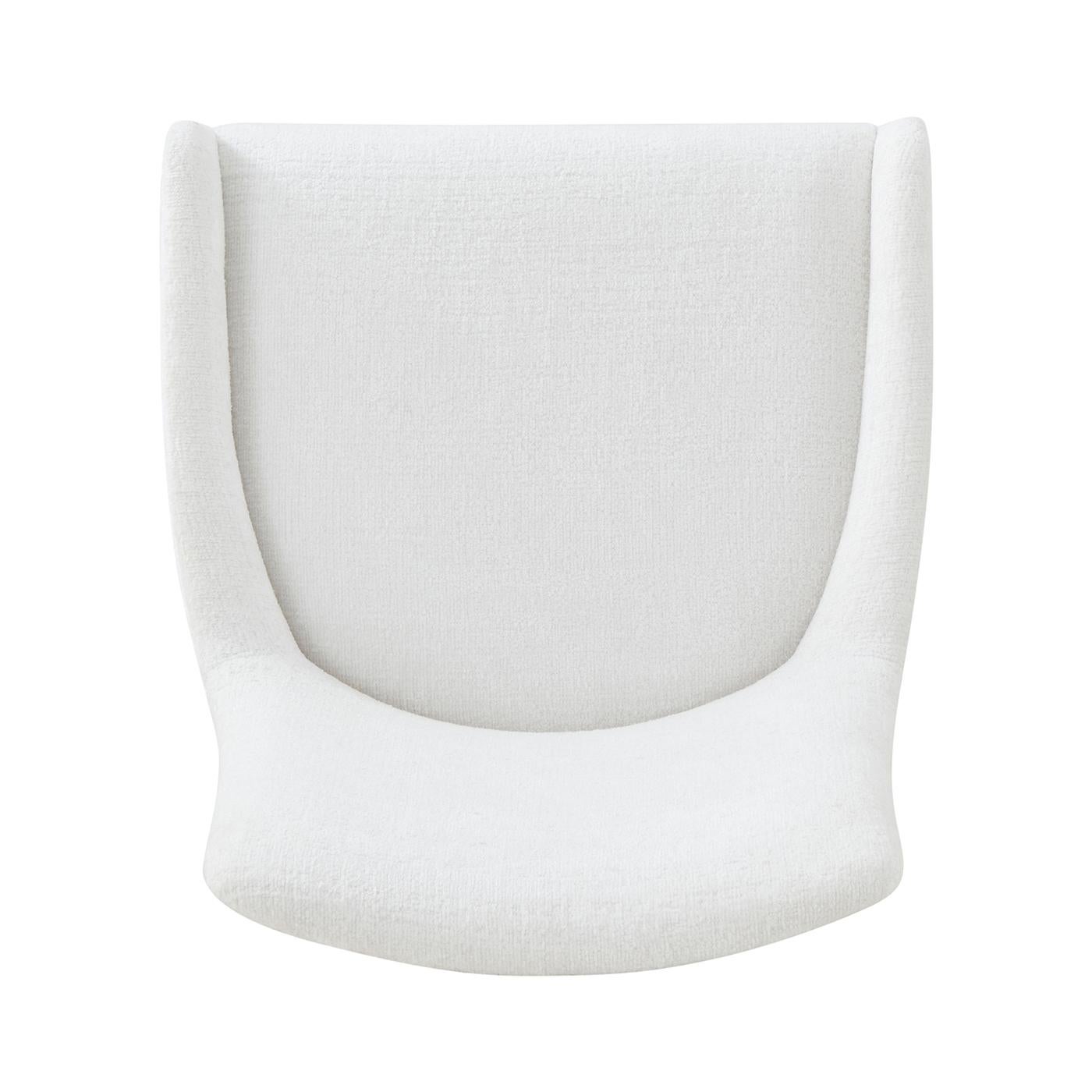 Ottone Sedie da pranzo imbottite Hollywood Regency (set di 2) in vendita