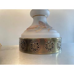 Hollywood Regency Urn Lamps - a Pair