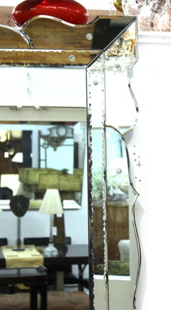 Hollywood Regency Venetian Wall Mirror