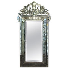 Hollywood Regency Venetian Wall Mirror