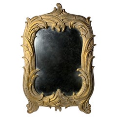 Hollywood Regency Used Table Top Vanity Mirror by Syroco