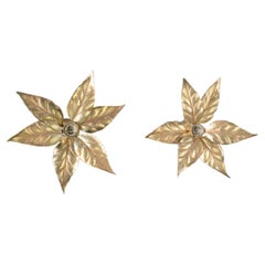 Hollywood Regency Wall Lights By Massive Circa 1970s