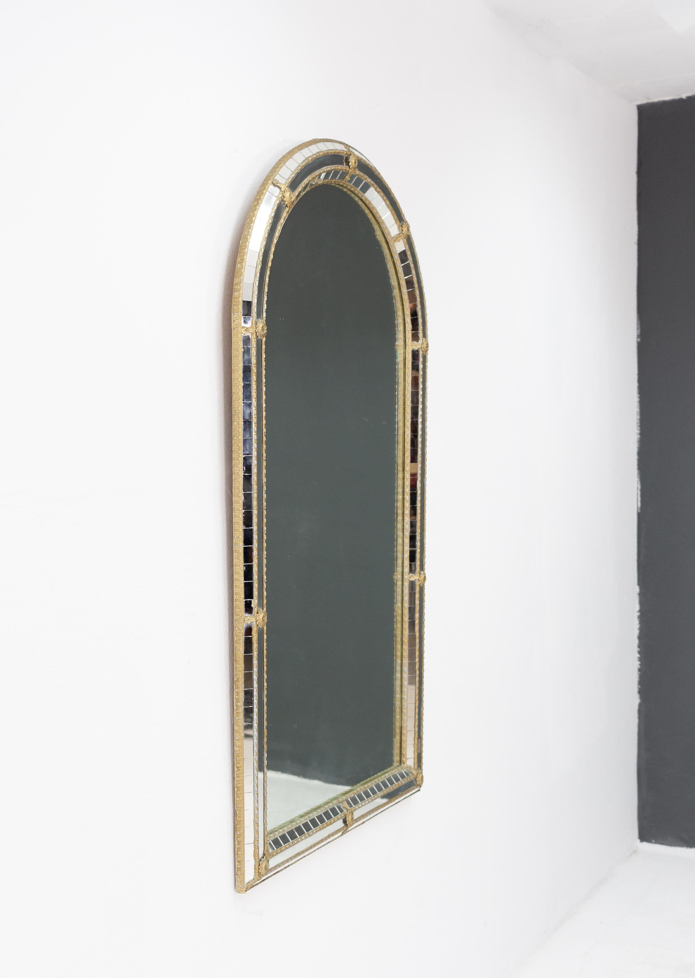 Mid-20th Century Hollywood Regency Wall Mirror