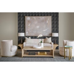 Hollywood Regency Waterfall Coffee Table