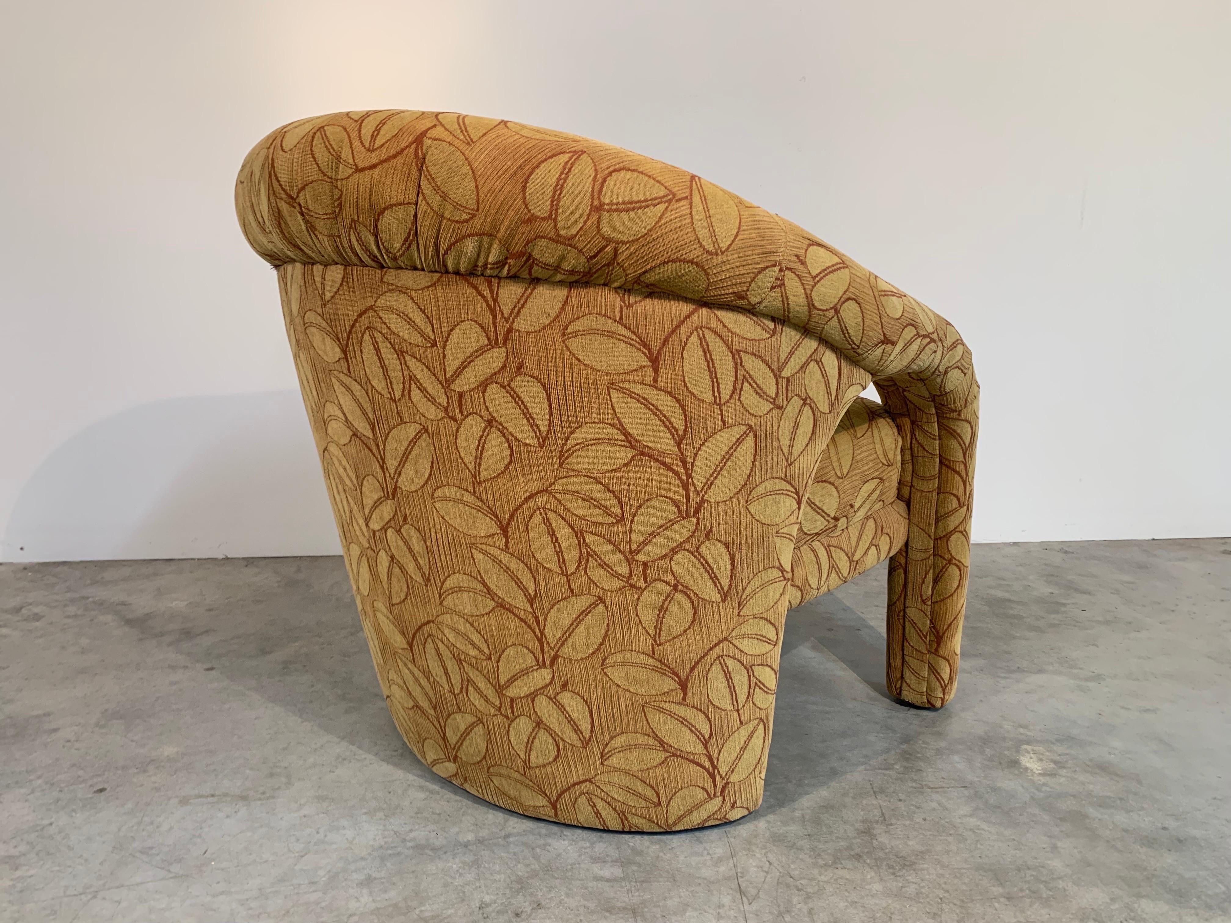Steel Hollywood Regency Weiman ‘Elephant’ Chair