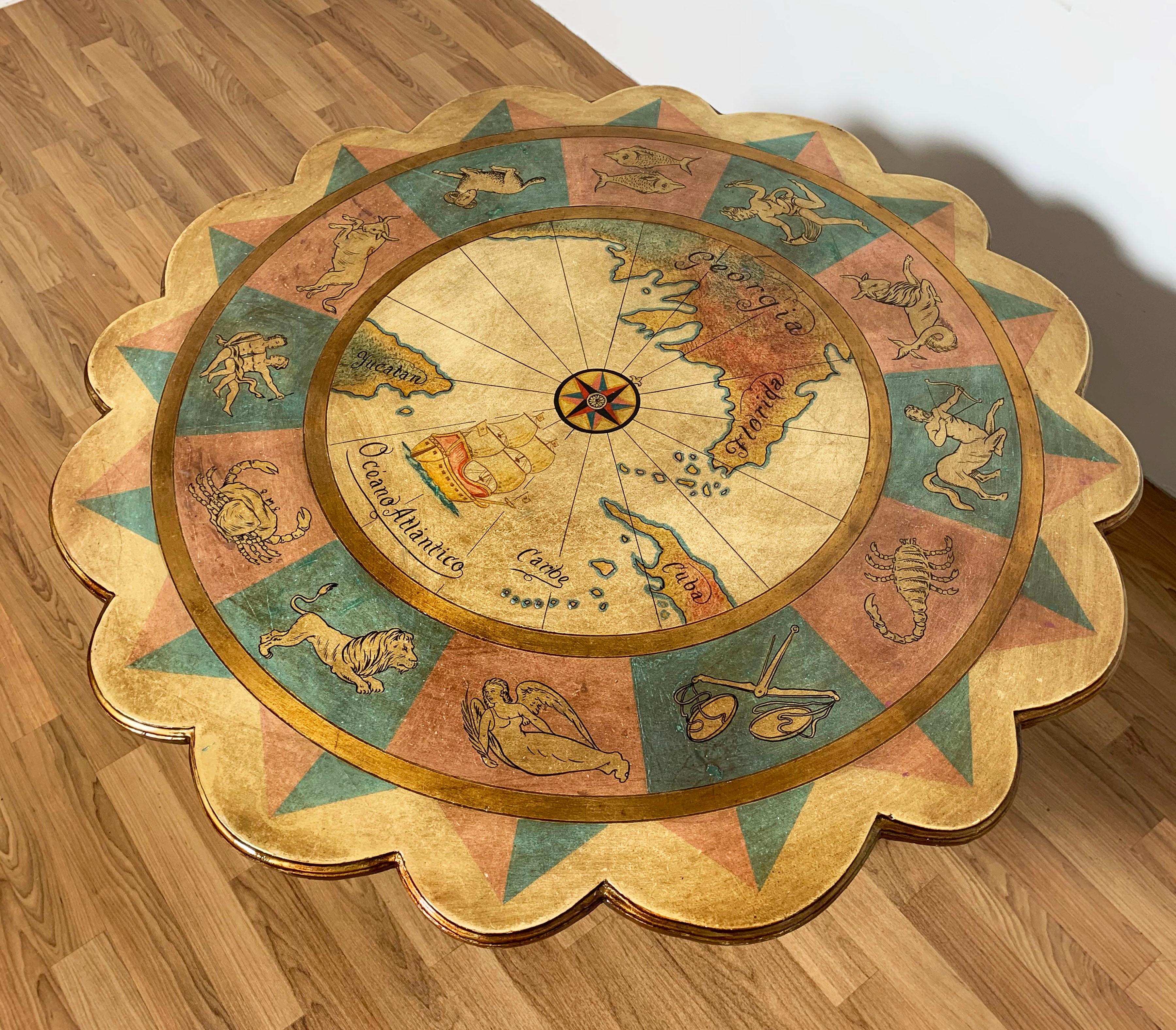 zodiac coffee table