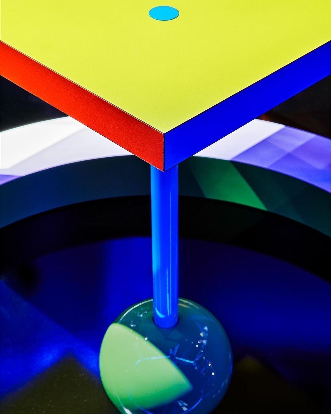 Table d'appoint Hollywood par Memphis, Peter Shire en vente 3