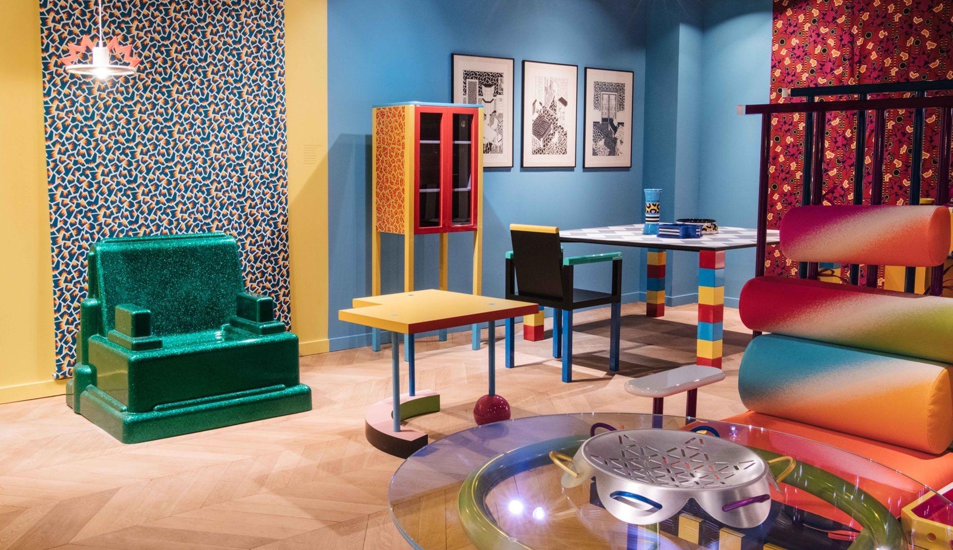 Hollywood Side Table by Memphis, Peter Shire (SPECIAL EDITION) In New Condition For Sale In Beverly Hills, CA