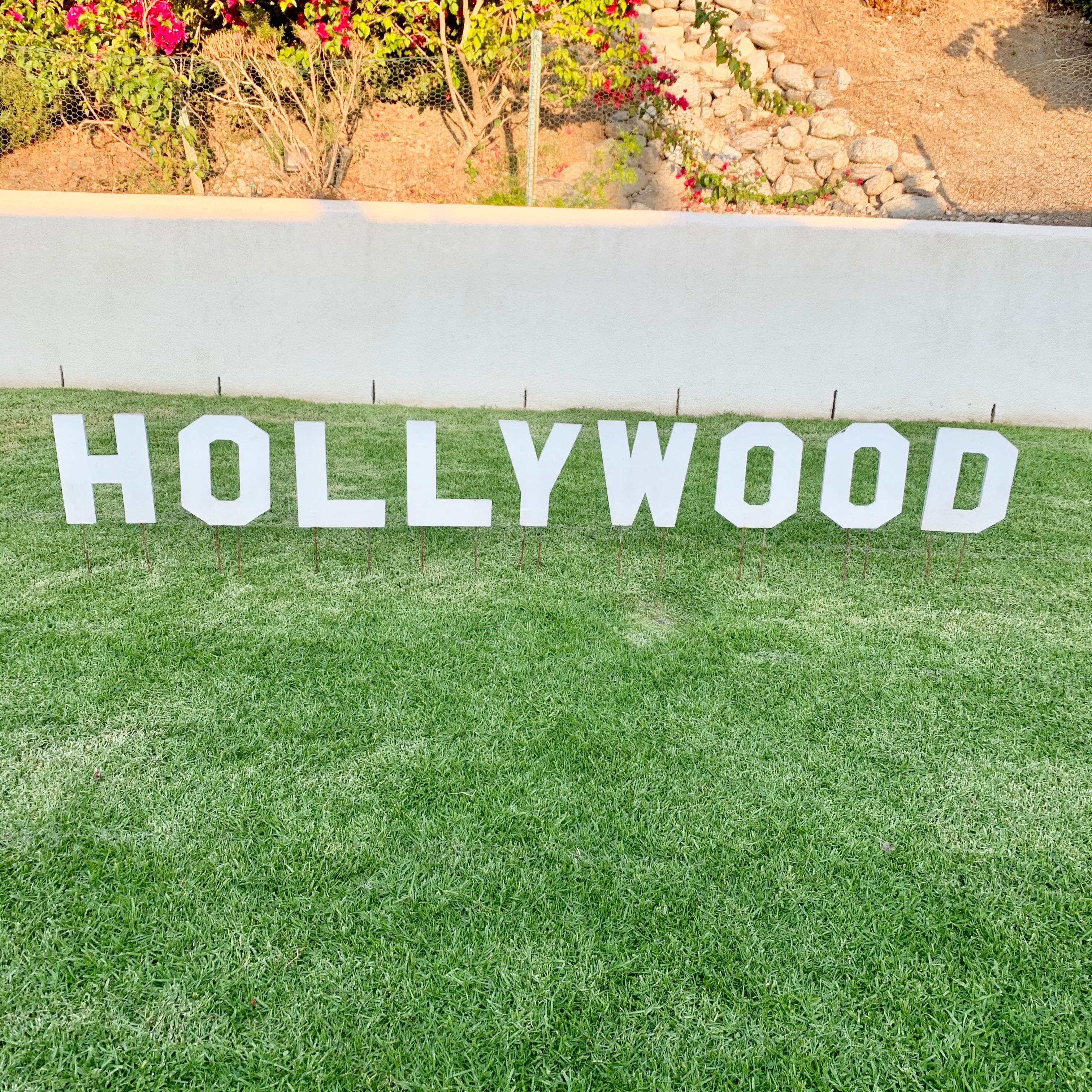 Contemporary Hollywood Sign Artist Model For Sale