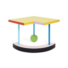 Table basse Hollywood, par Peter Shire pour la collection Memphis Milano