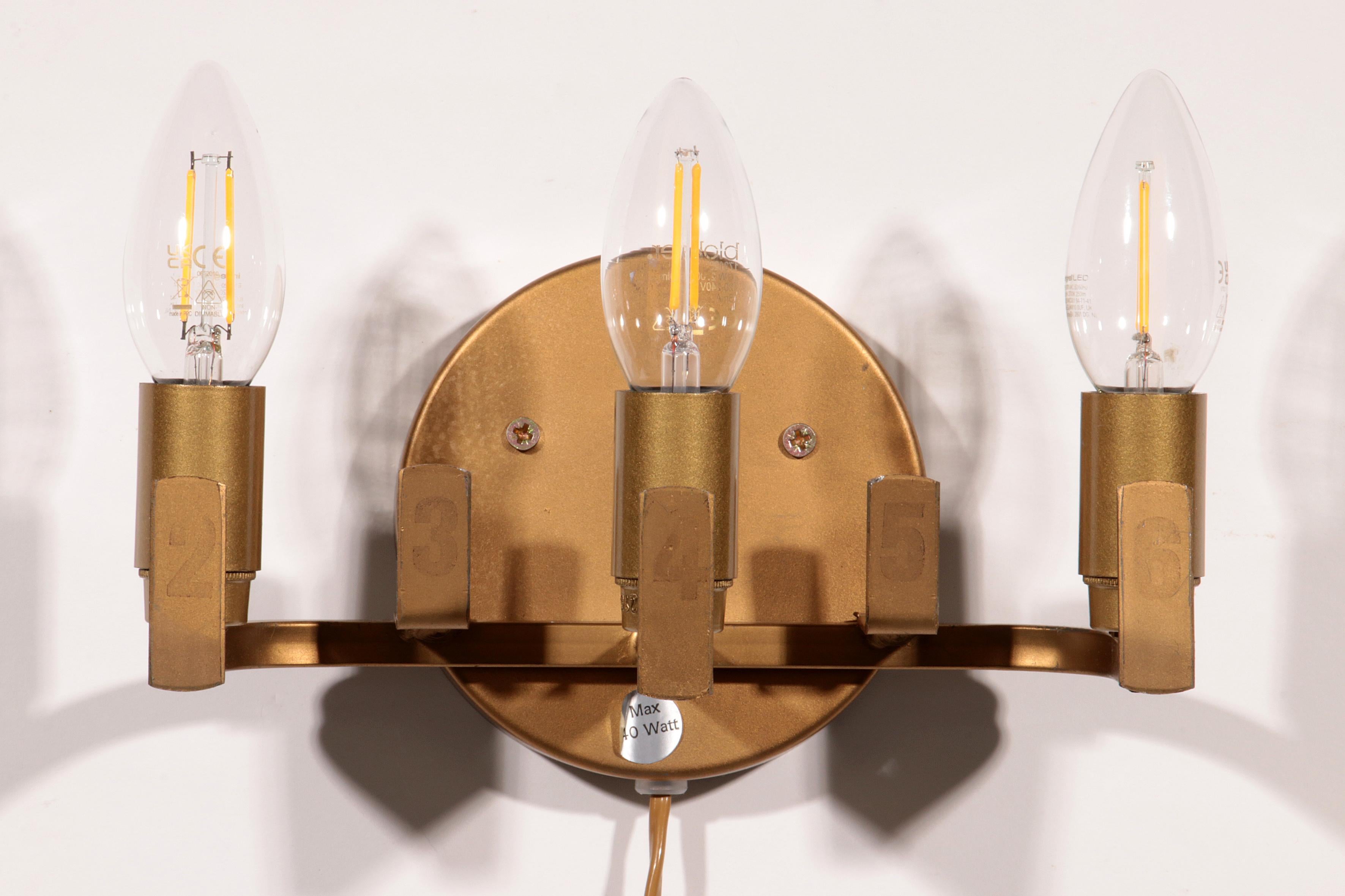 I Holm-Sörensen Brutalist Copper Wall Lamp Large model Denmark en vente 4