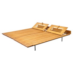 Used Holma Swiss Mid-Century Modern Ash Wood Daybed, Pair