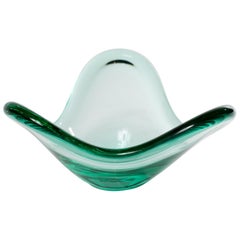 Holmegaard Biomorphic Glass Bowl by Per Lutken
