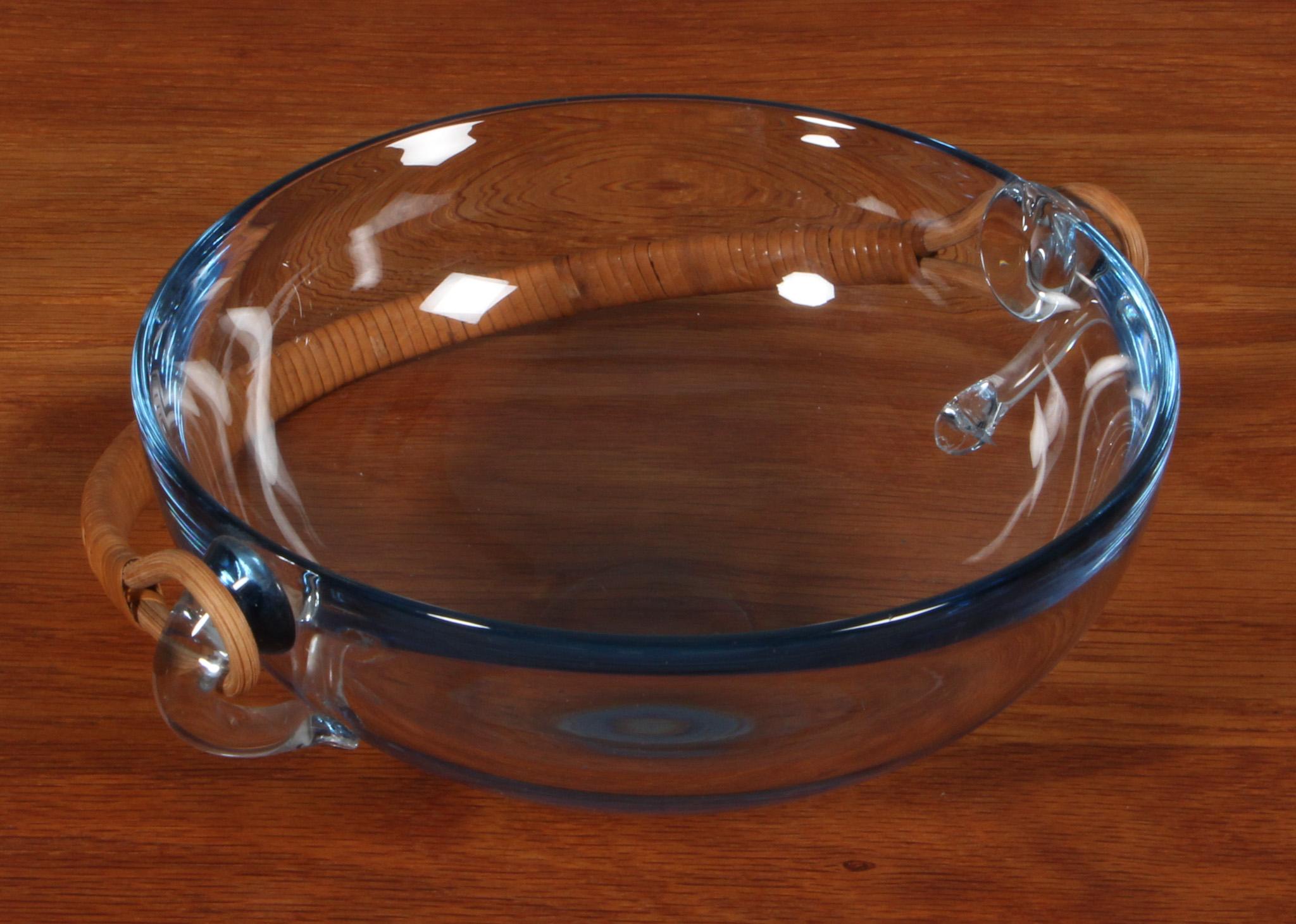Scandinavo moderno Ciotola Holmegaard, Glass & Cane, anni '60 in vendita