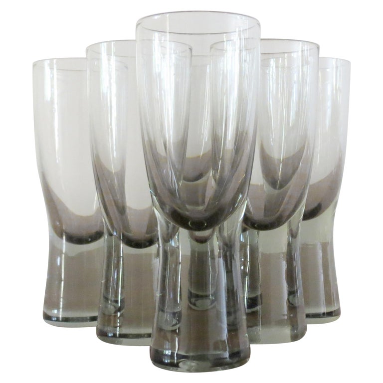 Holmegaard Canada Glasses by Per Lutken Six For Sale at 1stDibs