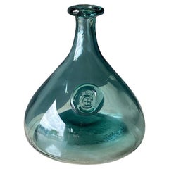 Holmegaard Cherry Elsinore Wine Bottle Decanter, Denmark, 1970s