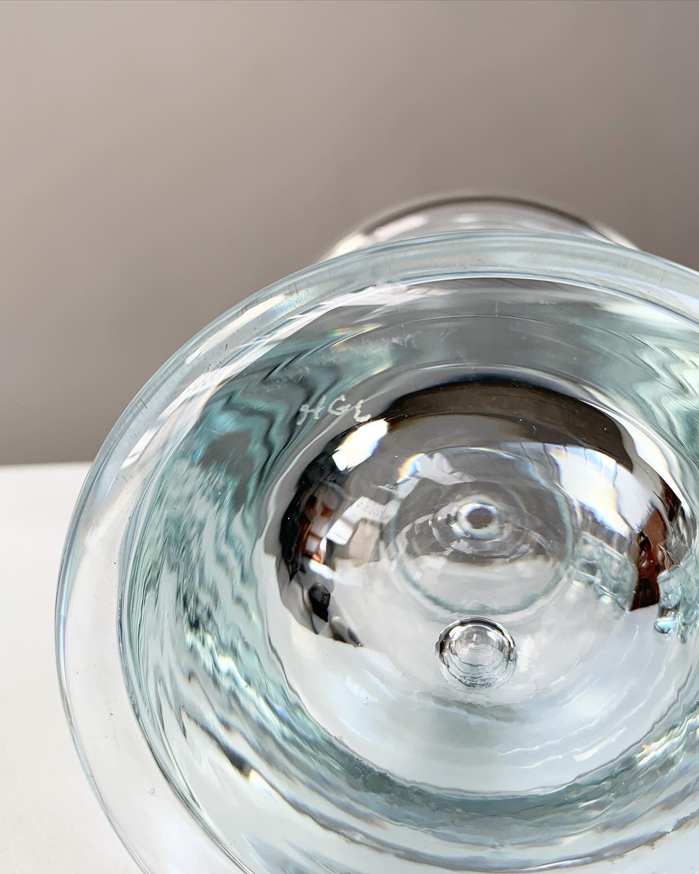 Holmegaard Crystal Glass Decanter Bottle & Tumbler Glasses Regiment Sidse Werner 3