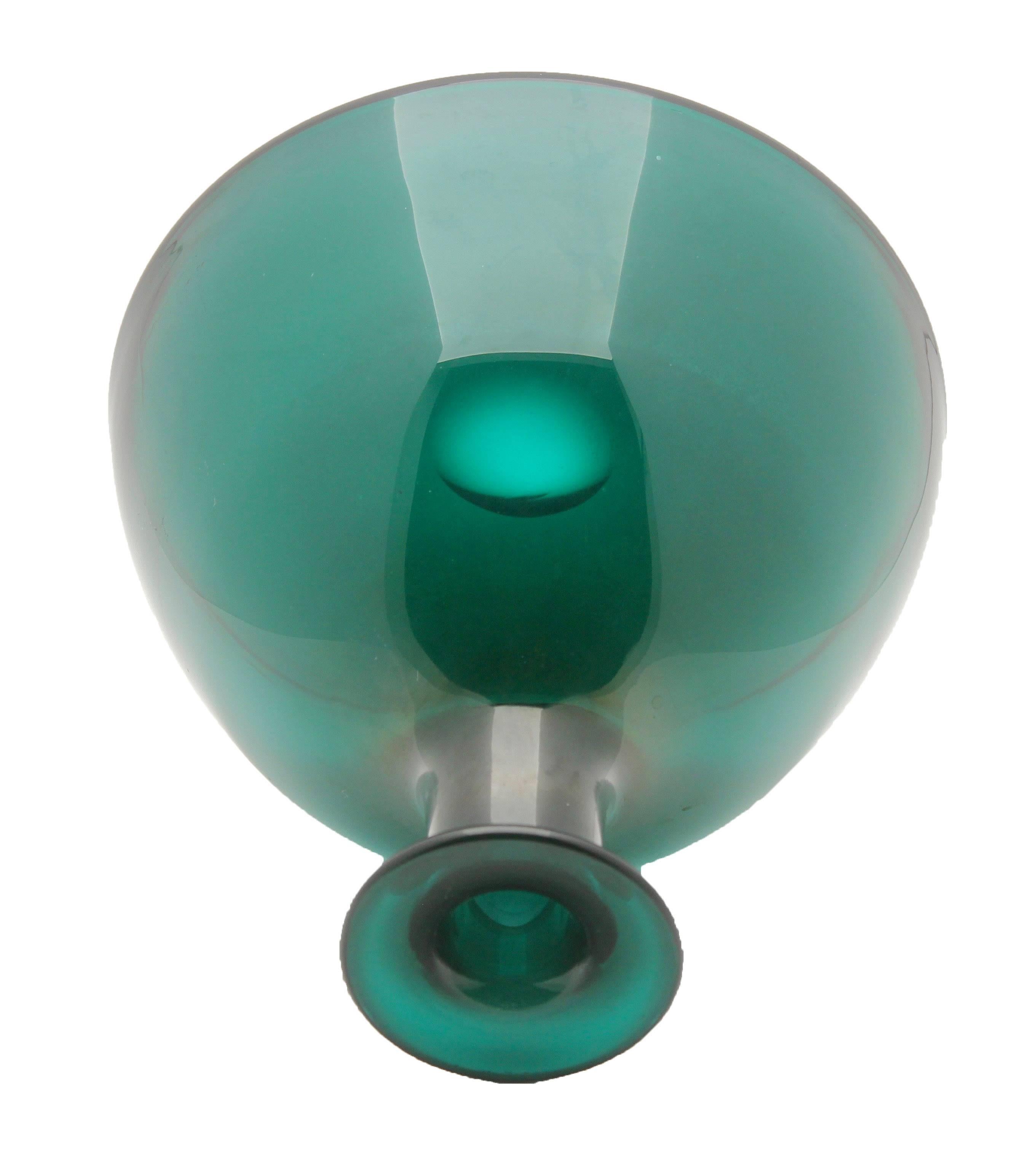 Hand-Crafted Holmegaard Decanter Signed Holmegaard, 1962, Per Lutken