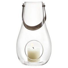 Lanterna in vetro Holmegaard “Design with Light”, 11,4 in di altezza