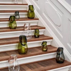 Lanterna in vetro Holmegaard “Design with Light”, grigia, 9,8 in di altezza