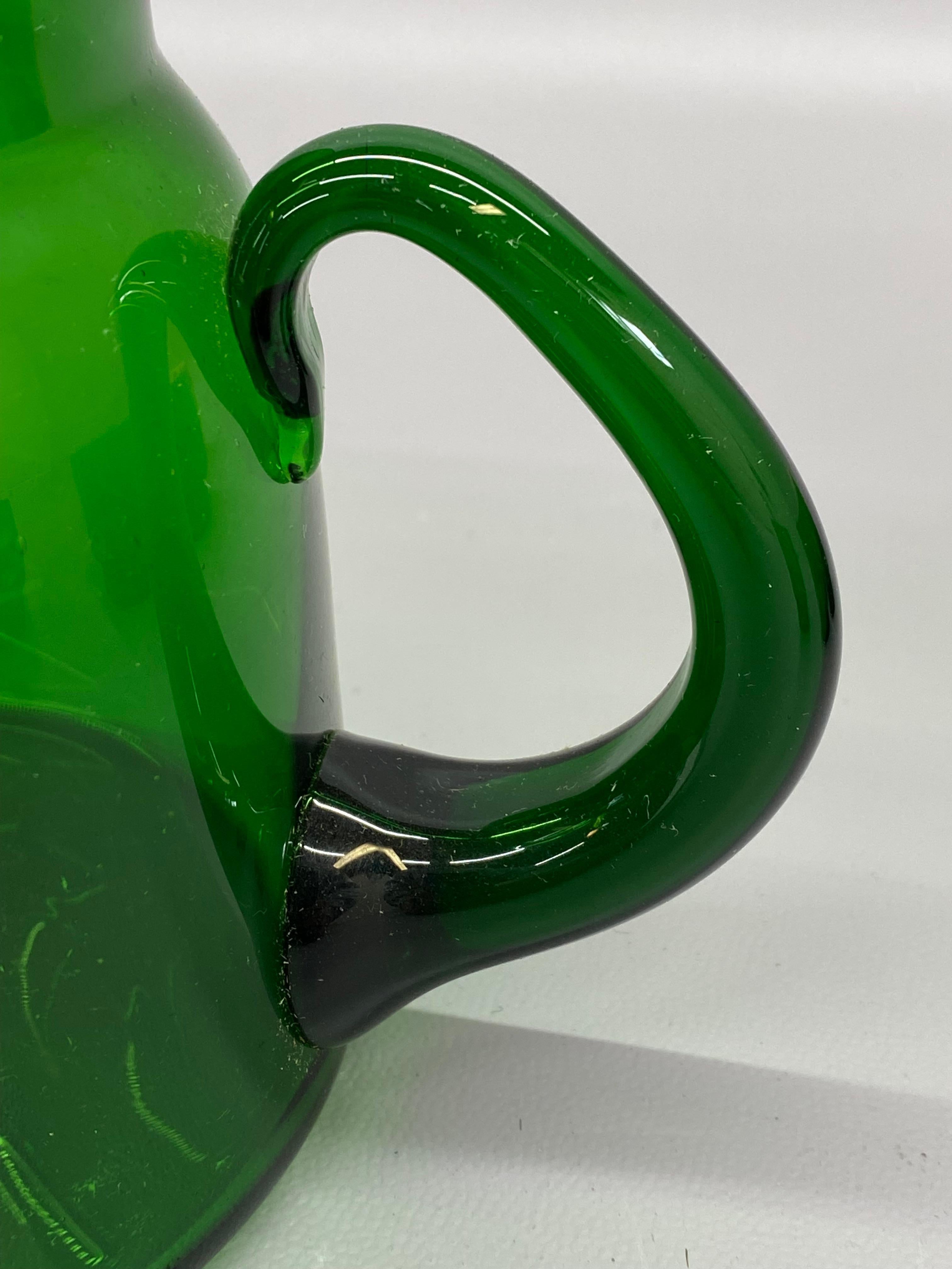 Per Lutkin für Holmegaard Smaragdgrünes Krug- und Glasgetränkeset im Angebot 3