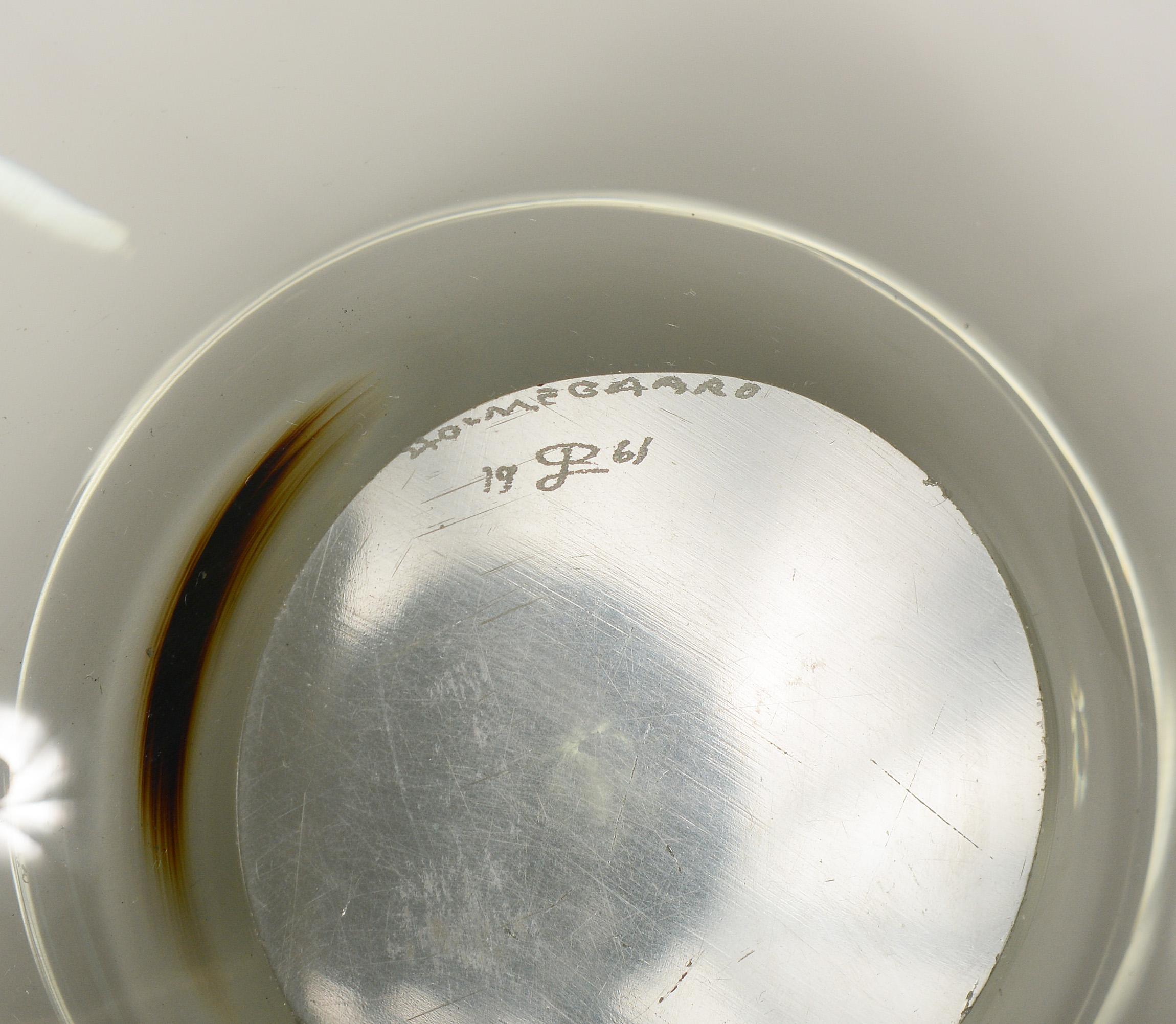 Holmegaard Freiform-Glasschale von Per Lutken im Zustand „Gut“ im Angebot in San Mateo, CA