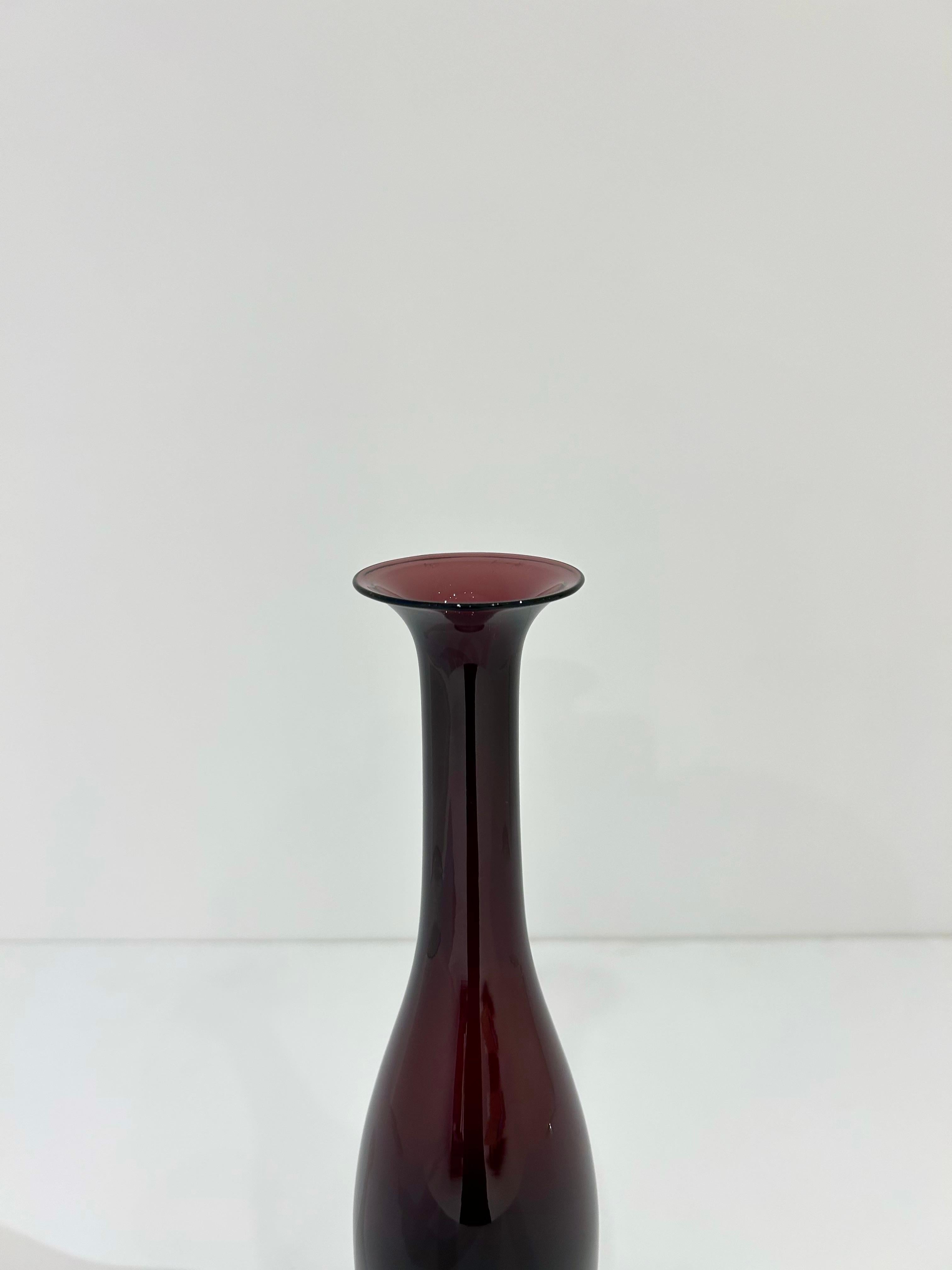 Holmegaard Glass Carafe by Per Lutken, Denmark 1960's.
Lütken designed more than 3,000 pieces of glass for Holmegaard, for whom he worked from 1942 and until his death in 1998.