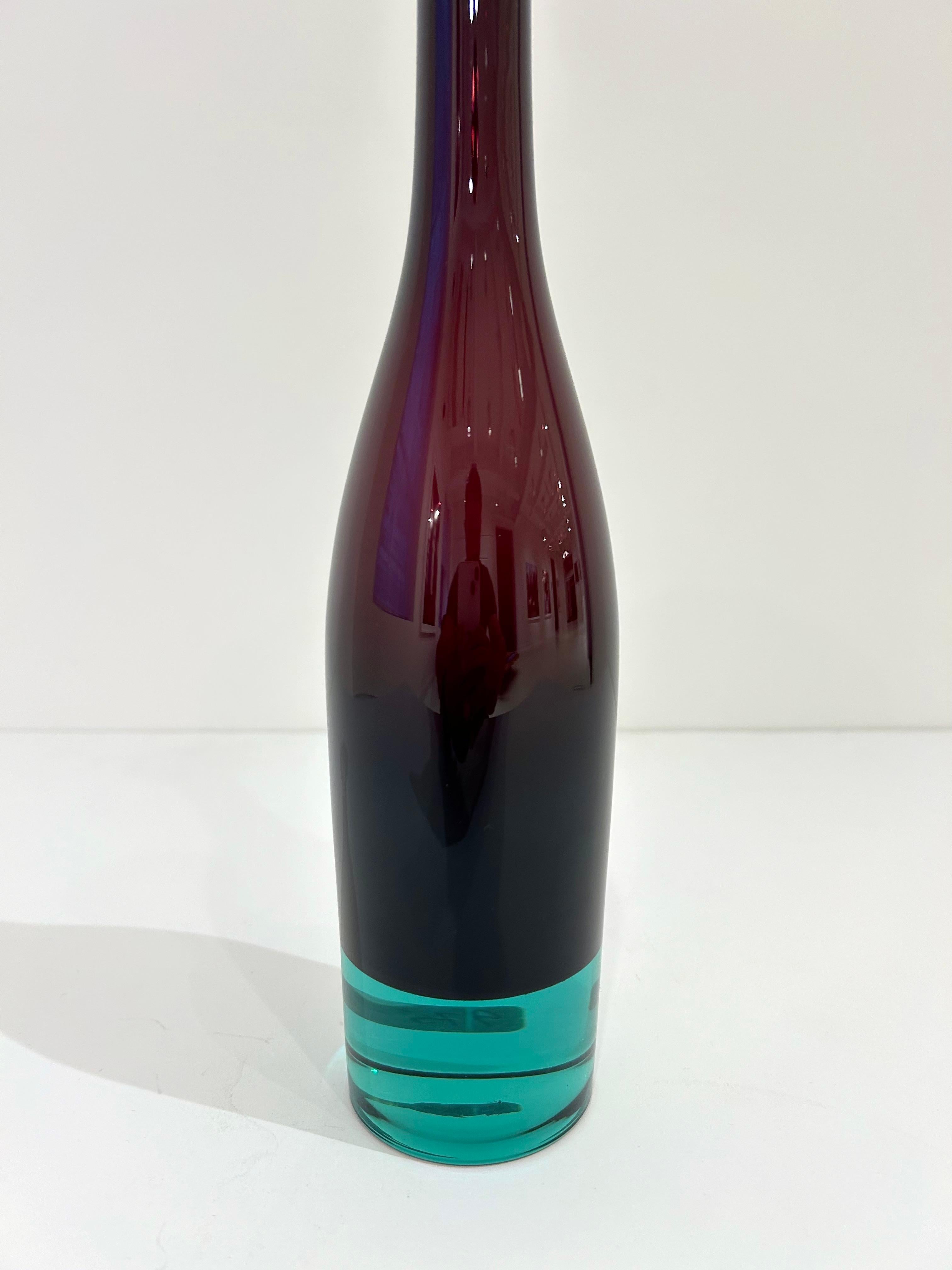 Holmegaard Glass Carafe by Per Lutken, Denmark 1960s Danés en venta