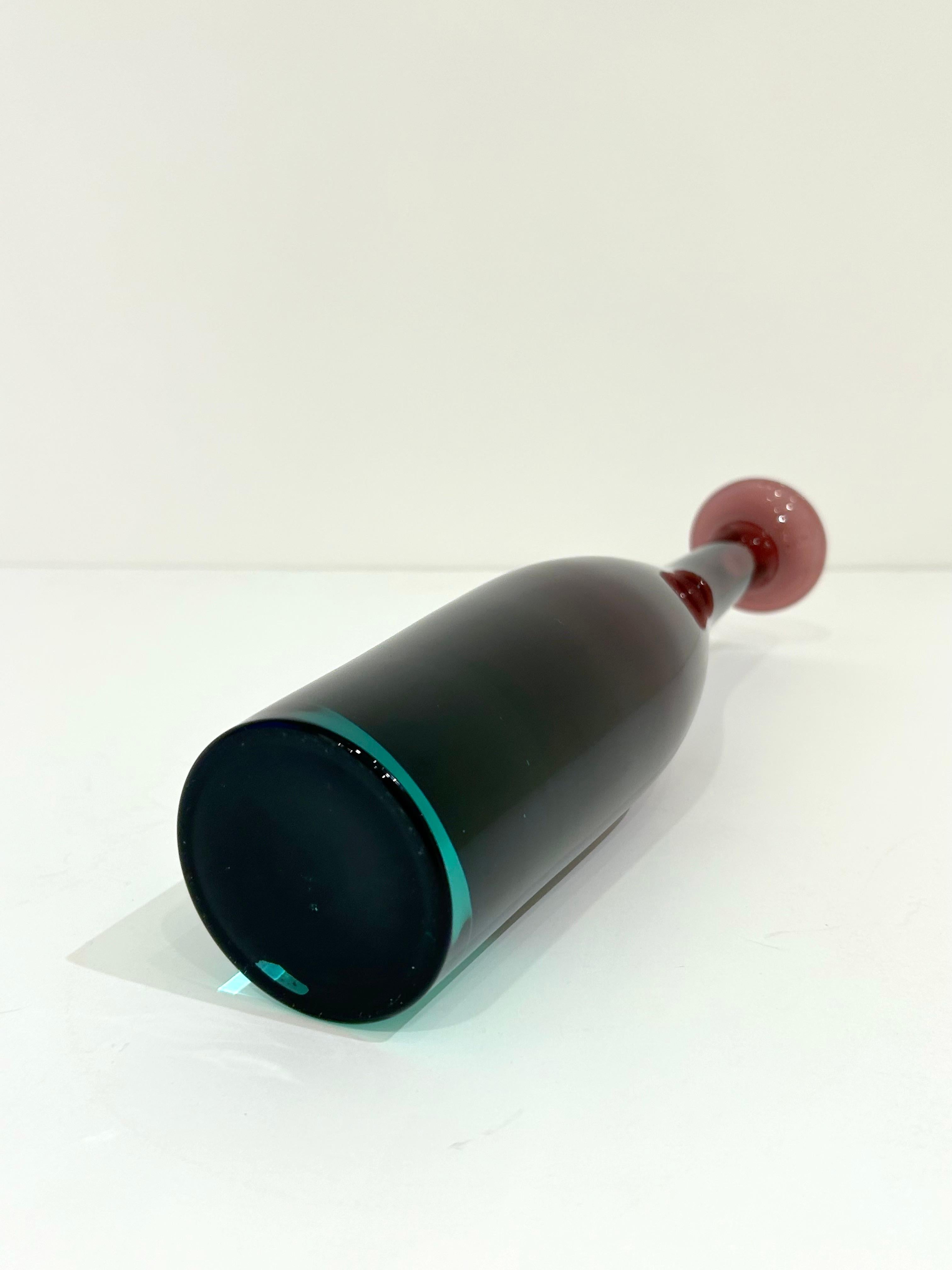 Holmegaard Glass Carafe by Per Lutken, Denmark 1960s siglo XX en venta