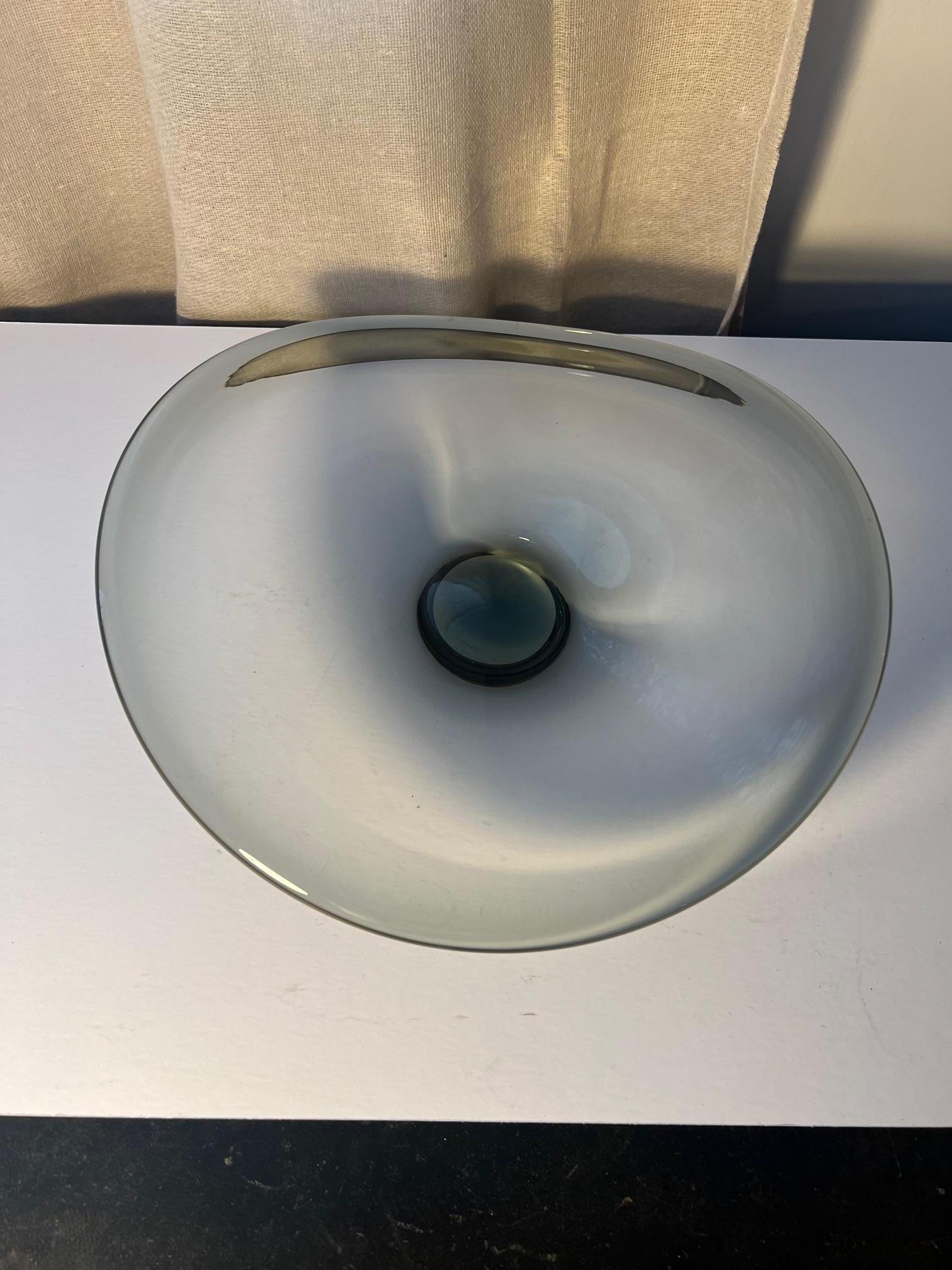 Holmegaard Glass Fruit bowl For Sale 1