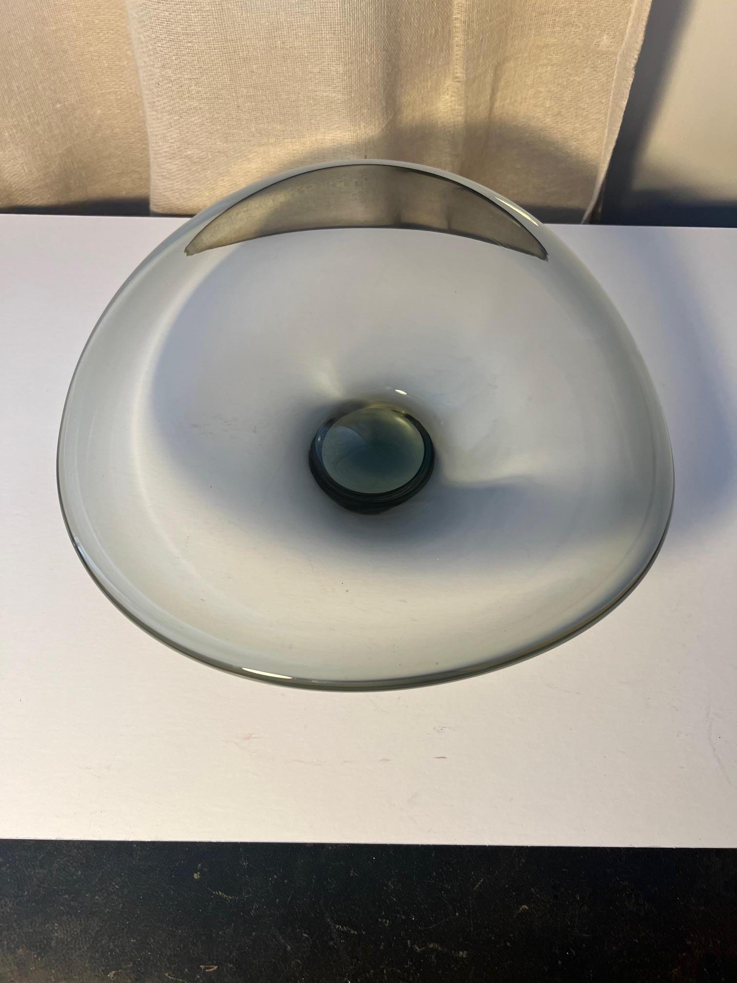 Holmegaard Glass Fruit bowl For Sale 2