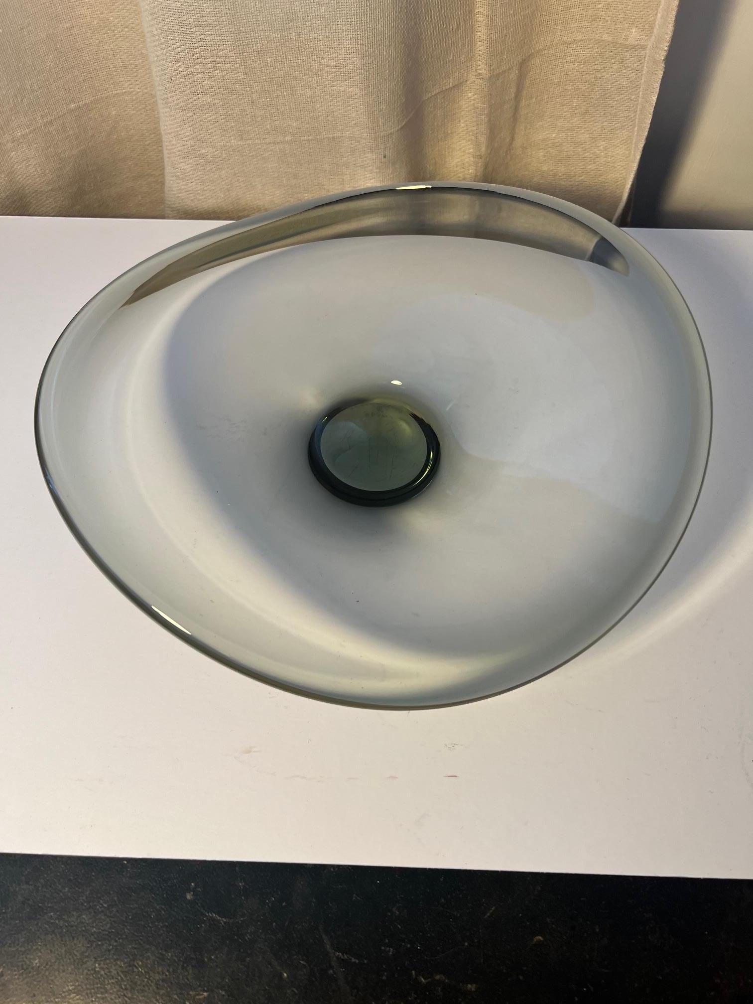 Holmegaard Glass Fruit bowl For Sale 3