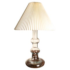 Holmegaard Mandarin Table Lamp by Hsin-Lung Lin with Le Klints shade, 1980