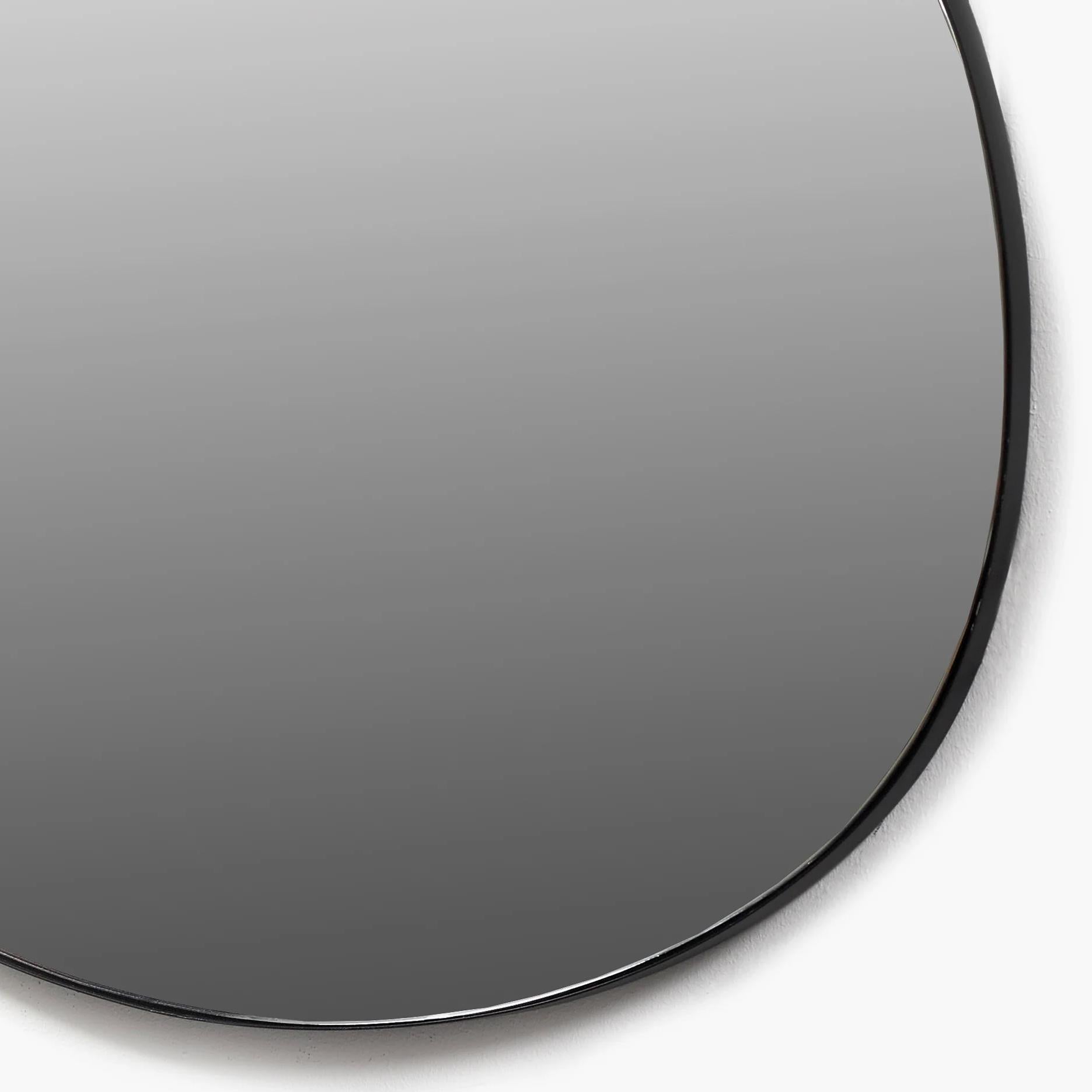 Noirci Miroir rond I Holm en vente