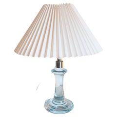 Holmgaard Glass Table Lamp "Claridge" Design Michael Bangs