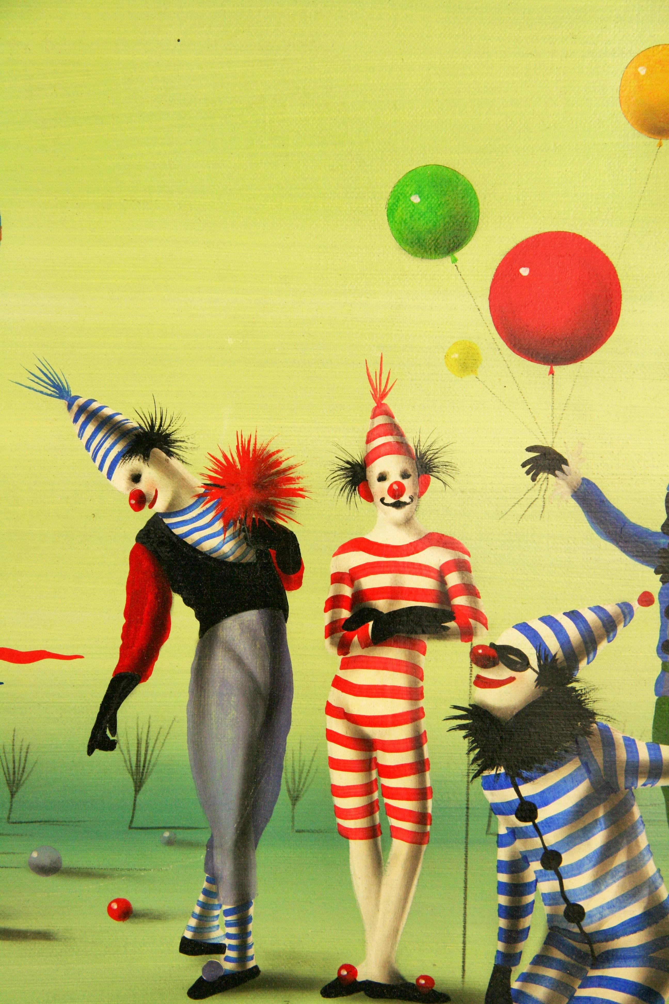 Clown del circo surreale 1