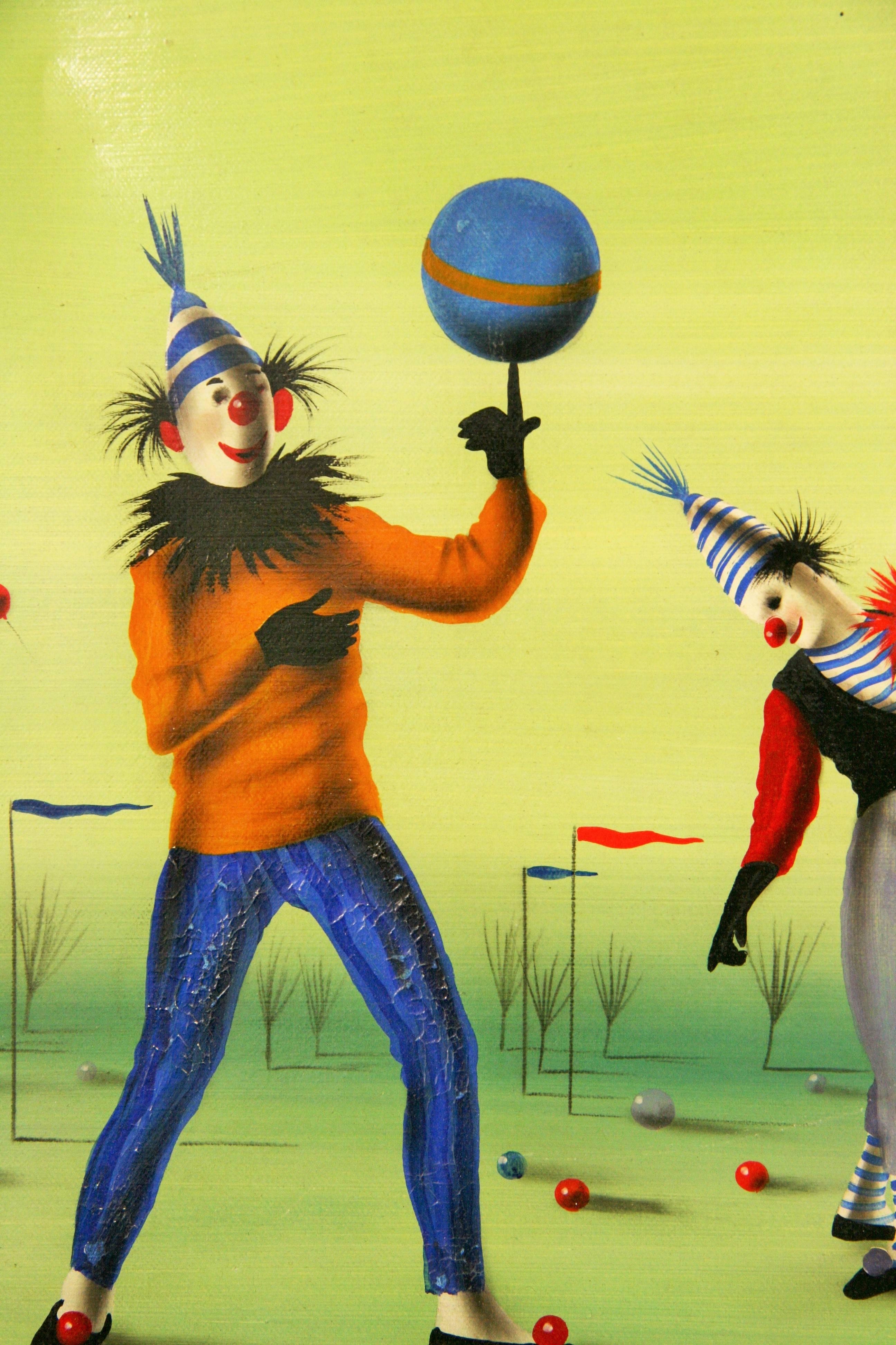 Clown del circo surreale 2
