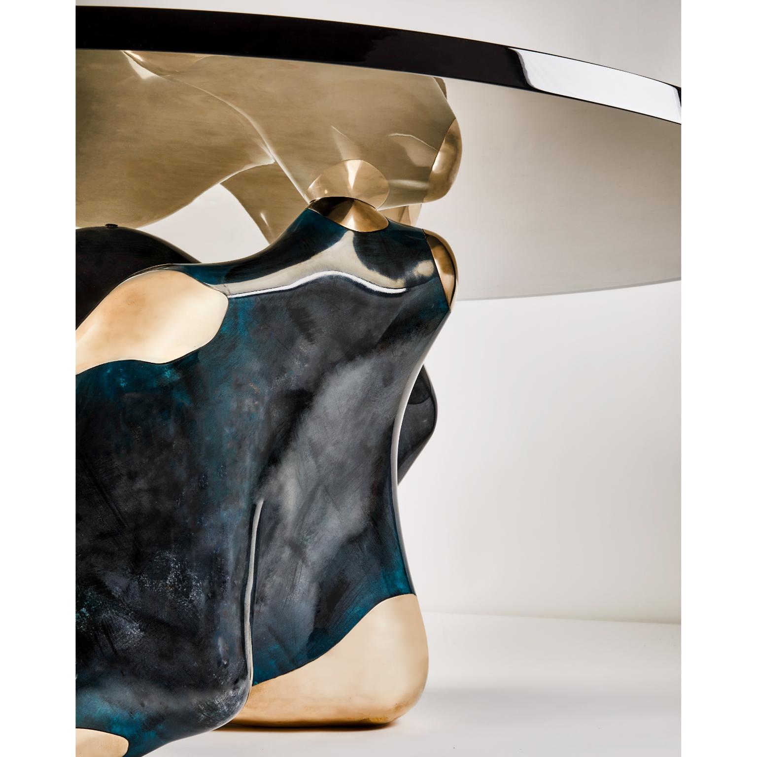 Post-Modern Holocene Dining Table by Three One Four Studio For Sale