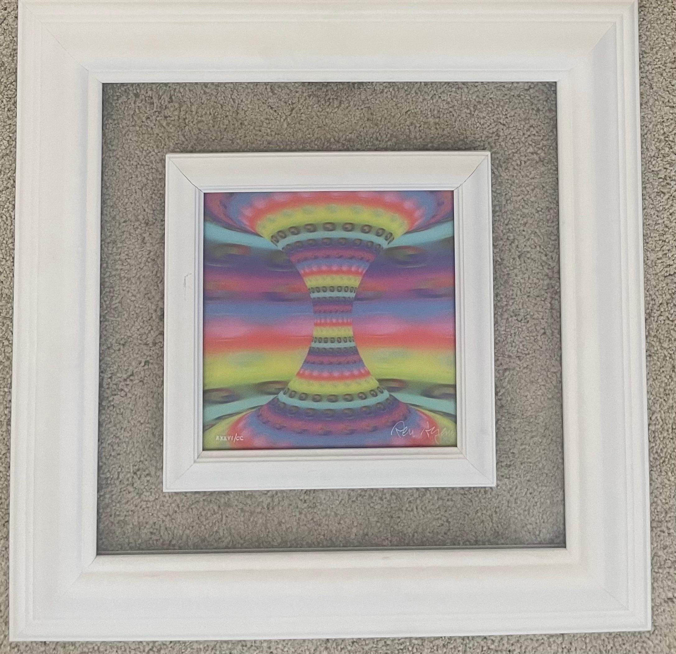 Spectacular holograph and lenticular multiple in the 4th dimension entitled 