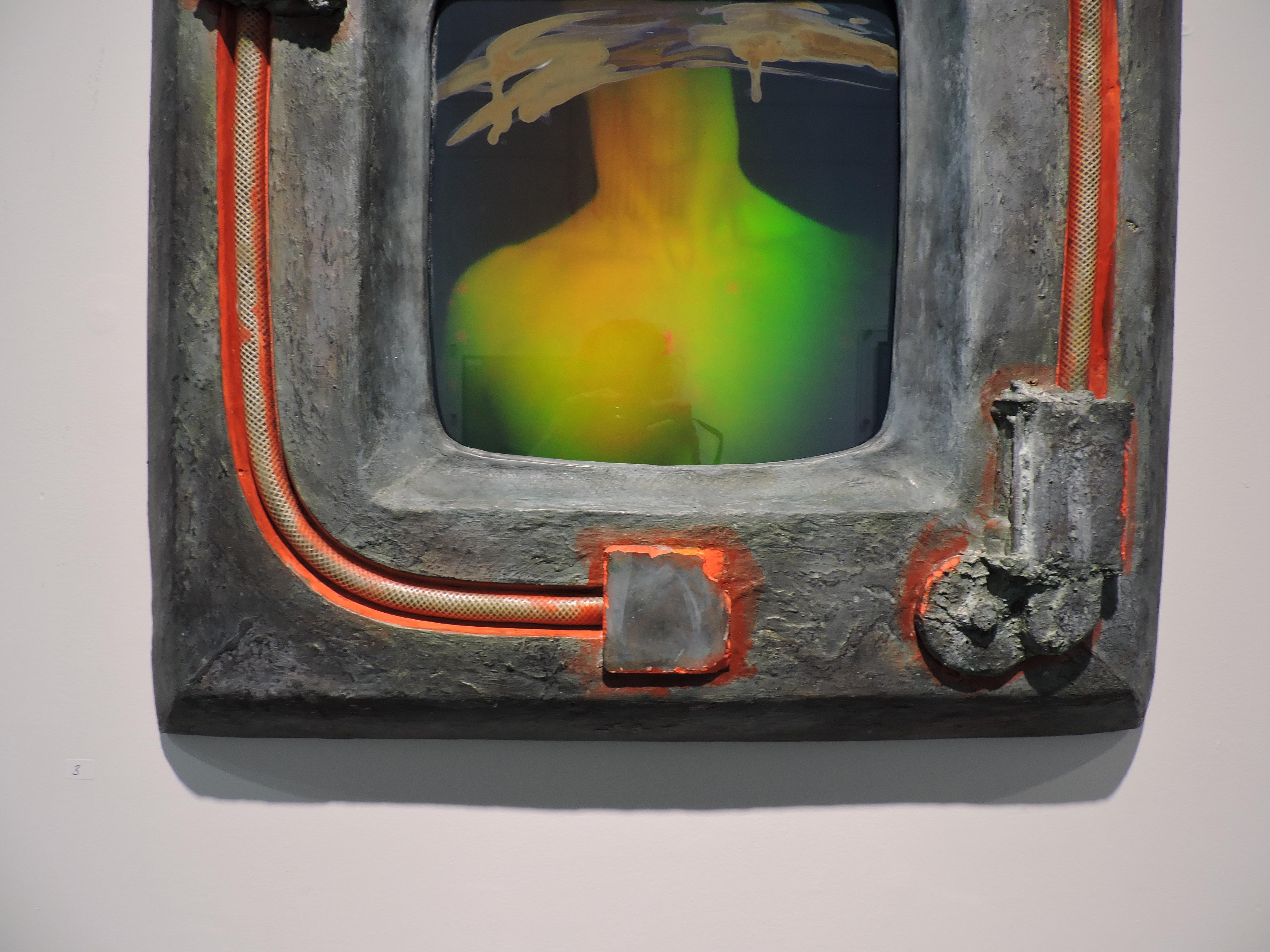 Escultura de pared holográfica,  Arte Moderno e Industrial  - 