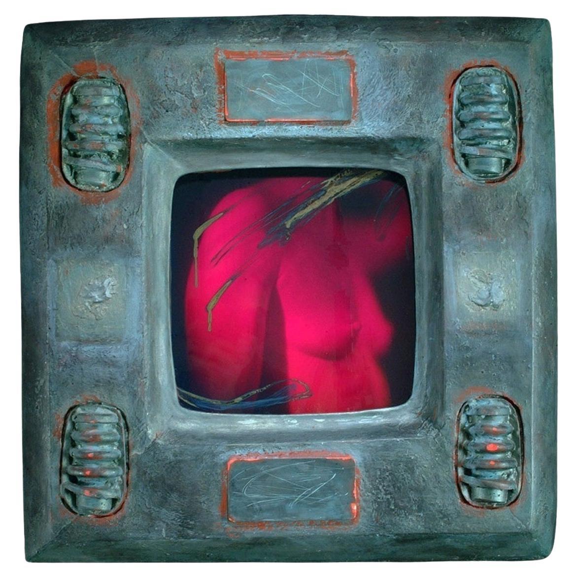 Scultura da parete olografica,  Arte moderna e industriale  - "Vita esaminata 4"