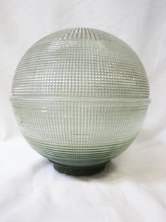 Holophane Ball Ceiling Glass Globe Pendant