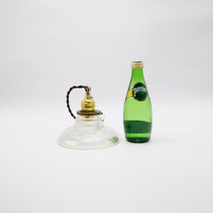 Holophane Clear Glass Vintage Industrial Pendant Light 10