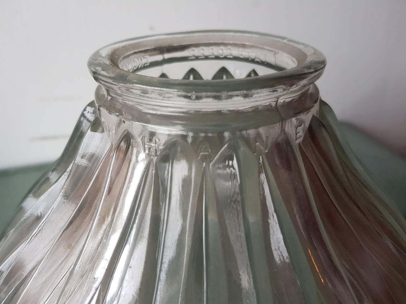 Holophane England Glass Pendant, 20th Century 1