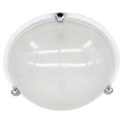 Holophane French Art Deco Flush Mount, 1930s